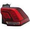 MYGFDRT Fari Posteriori Per VW Per Tiguan 17-21 Paraurti Posteriore Luce Freno Luce Direzione 5NA945095 5NA945096 5NA945093 5NA945094 Warnung Bremslicht(Right Outer Side)