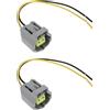 VGOL Connettore sensore temperatura acqua refrigerante 2 pin 89422-20010 compatibile con veicoli Toyota