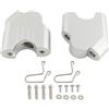 KUBYMOTO Supporto per manubrio anteriore per moto, adatto per BMW R12 nineT A2 2023-2026, argento
