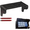 Generico Parasole Per Di Navigazione Auto Parasole Regolabile Antiriflesso | Coprischermo GPS Auto Anti UV Per Guida Sicura Su Cruscotto Di Camion SUV Camper Trattore Rimorchio E