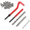 Saipor 30 pezzi M6 x 1,0 mm in acciaio inox per riparazione auto | Kit di riparazione filettatura, compatibile con utensili manuali