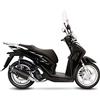 LEOVINCE SBK NERO 1/1 HONDA SH125i INOX with catalyst