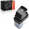 Frankberg Interruttore regolatore alzacristalli anteriore destro | 3 pin; 5K0959855XSH; Compatibile con: Golf VI Cabriolet 517, CC 358, Golf Plus 521 5M1, A.l.h.a.m.b.r.a 710 711