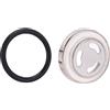 TTOCAR Vetro Spia Freno, Cilindro Principale Frizione Freno Moto, Vetro Spia Anteriore Posteriore, Ricambio Universale, per Moto Scooter ATV Dirt Bike (18 mm)