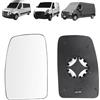 Generico PIASTRA VETRO SPECCHIO SINISTRO TERMICO LATO GUIDA COMPATIBILE CON OPEL MOVANO RENAULT MASTER III NISSAN NV400 dal 2010 al 2021