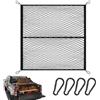CangZofan Rete cargo per pick-up camion - Robust, Highly Elastic Cargo net | Net Organizer per trunk, Ceiling, Street & outdoor120 x 110 cm