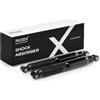 RIDEX 854S2382 2x Ammortizzatore Posteriore Compatibilità con CITROËN JUMPY Furgonato