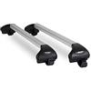 Generico Barre Portatutto Portapacchi Ariete per Railing Alti (corrimano) per Volkswagen T-ROC (A1) 18>
