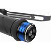 Kbike contrappeso manubrio bicolore per Ducati (universale) (Blu)