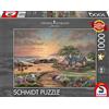 Schmidt 57368 Thomas Kinkade, Seaside Cottage, Puzzle da 1000 pezzi