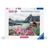 Ravensburger - Puzzle 1000 Pezzi Lofoten, Norvegia, Puzzle Adulti 70x50cm | Puzzle Lofoten, Norvegia da 1000 pezzi, 70x50 cm, per adulti 14+, collezione Luoghi Scandinavi e ideale come idea regalo.