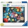 Ravensburger - Puzzle 500 Pezzi Planetario, Puzzle Per Adulti 70x50cm | Puzzle 500 pezzi, formato large 70x50 cm, per adulti 14+, facili da maneggiare e idea regalo.