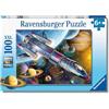 Ravensburger - Missione Nello Spazio, Puzzle Bambini 6+ Anni, 100 Pezzi XXL | Puzzle XXL da 100 pezzi di Missione Nello Spazio, gioco educativo e divertente, ideale come regalo per bambini dai 6 anni.