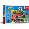 Trefl - Hot Wheels, Corsa - Puzzle 60 Pezzi - Puzzle Colorati con Auto da Collezione, Intrattenimento Creativo, Divertimento per Bambini a partire da 4 anni