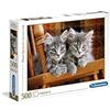 Clementoni 30545 Collezione Puzzle Gattina 500 Pezzi, Puzzle Adulti