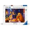 Ravensburger - Puzzle 1000 Pezzi Disney Lilli e Vagabondo, Adulti 70x50cm | Puzzle Disney Lilli e il Vagabondo da 1000 pezzi, 70x50 cm, per adulti 14+, ideale come idea regalo per tutti i fan Disney.