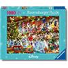 Ravensburger - Puzzle 1000 Pezzi Disney Christmas | Puzzle Disney Per Adulti E Bambini Con Una Misura Di 70x50 Cm | Regalo Per Adulti E Bambini Da 14 Anni E Più