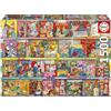 Educa - Puzzle da 1500 pezzi per adulti | The Kitschy Funbook Nook | Dimensioni: 85 x 60 cm | Età 14+ (20568)