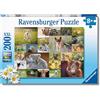 Ravensburger - I Cuccioli Del Mondo, Puzzle Bambini 8+ Anni, 200 Pezzi XXL | Puzzle XXL da 200 pezzi di I Cuccioli Del Mondo, gioco educativo e divertente, ideale come regalo per bambini dagli 8 anni.