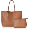 Alyxen Borsa Donna Grande Tracolla Borsa Donna Grande Capienza Per PC Borsa Donna PU Pelle A Tracolla Tote Bag Borsa Da Lavoro Donna Borsa Tote Donna Impermeabile Per Shopping, Viaggi, Scuola
