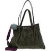 Gabs Pelle borsa a tracolla Sashi Naplak Black Shoulderbag Verde Oliva