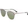 Italia Independent Occhiali da Sole Italia Independent I-I 0250 THIN METAL B. 2 075.SME SILVER SMERIGLIATO 51/17/ WOMAN