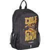 SKANDO BAGS LEGO - Zaino da ragazzo - NINJAGO Cole - pratiche tasche laterali in rete - spallacci regolabili - con riflettori per la visibilità - perfetto per scuola e gite