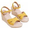 Generisch Sandali da donna, espadrillas, con plateau, con zeppa, punta aperta, scarpe estive, comode e semplici, scarpe estive da donna, per tutti i giorni, lavoro e passeggiate