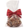 Italpak Sacchetti Trasparenti per Alimenti con Pallini 50 pz, Sacchettini confetti, Bianco, 10x20cm