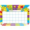 SuperStickers Sticker Solutions A4 Star Reward Chart with 25 Stickers