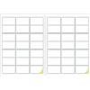 Double Dragon, Etichette Adesive A4 per Indirizzi, Carta Adesiva, 21 Etichette per Foglio, 100 Fogli, 63.5 x 38.1mm (2100 Etichette) (Confezione da 2)