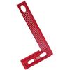 Generic Righello per la lavorazione del legno, in lega di alluminio a forma di T, strumento di misurazione con marcatura precisa per disegnare linee rette e cerchi, 200 mm