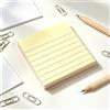 Generic Set di Blocchetti Adesivi Quadrati con Righe, 4 Colori, 100 Quaderni Autoadesivi, Portatile, Facile da Appiccicare, Adatto per Ufficio, Casa e Forniture per l'Apprendimento