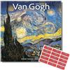 Avonside Van Gogh 2027 Calendario con Adesivi Organizzativi, Calendario da Parete Quadrato 16 Mesi (set 2026 - dic 2027), Planner, 29,5 x 29,5 cm