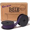 BSIE Typewriters - Nastro per macchina da scrivere Hermes Viola - Compatibile con Hermes 3000, Baby, Rocket, 2000, Media - GR9 - Testato a Nizza, Francia