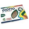 GIOTTO Di Natura - Astuccio Da 36 Matite A Pastello Colorate, 3.8 mm, Colori Intensi
