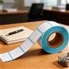 Generic Etichette termiche autoadesive bianche, 50 x 50 mm, compatibili con più stampanti termiche, 1000 fogli per rotolo, etichette multiuso