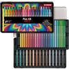 STABILO - Pennarello Premium - Pen 68 | ARTY, Scatola in Metallo da 40, Colori Assortiti