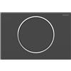 Geberit Placca Geberit Sigma10 Round Nero opaco / Lucidato | 115.758.14.5 Nero Opaco