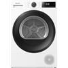Hisense DH1I800UWDE Asciugatrice A Pompa Di Calore, 8 Kg, Classe E, Display Touch, Filtro Aromatico, 15 Programmi