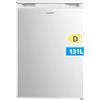 COMFEE' Mini Frigo 131L enza Congelatore, Frigorifero Piccolo, Bianco | Termostato Regolabile, luce LED, Compressore Inverter, Porta Reversibile, Per Hotel, Casa, Ufficio, RCD133WH3(E)