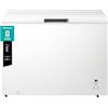 Hisense FC386D4AWLYE - Congelatore a Pozzo 297 L di capacità, Classe E, Silenzioso 40dB, 4 Star, Bianco, 111.4 x 63 x 84.7 cm (LXPXH)