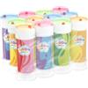 Bubble World Bolle di Sapone Color Set 12 Pezzi Shrink da 60ml. Regalini Fine Festa Compleanno Bambini Gadget Invitati. Liquido con Gioco Labirinto sul Tappo. Gadget compleanno Made in Italy