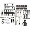 HENG LONG Set di accessori originali | Set per carro armato 1:16 per 3869 - Jagdpanther | Ricambio per modelli di marca: Heng Long, Taigen, Torro 69-120