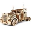 UGEARS 70056 camion pesante camion fai-da-te modello unica idea regalo VM-03 camion con cabina - ecologico compensato non adesivo necessario modello in legno,