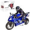 Funwetrike Moto telecomandate, scala 1/6, 2,4 GHz, doppio motore, a due ruote, autobilanciamento ad alta velocità, con giroscopio a sei assi (RTR)