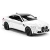 TOPRON BMW M4 1:32 Modellino Auto in Metallo, Auto Sportiva in Miniatura con Porte Apribili, Luci, Suoni e Funzione Retromarcia, Regalo per Bambini e Collezionisti (Bianco)