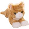 Jahuanoo Peluche Di Gatto Vivido Realistico Decorativo Morbido Peluche Soffice | Per Decorazioni Lettino Auto Divano Cameretta Soggiorno Arredamento Casa Collezionabile