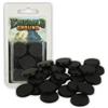 Emerald Ground - Base rotonda da 25 mm (25 pezzi), piedini per Wargames | Basette rotonda, pittura e modellismo: basettes per figurine, miniature da gioco di ruolo, giochi da tavolo di wargame