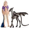 Schleich HARRY POTTER | Luna Lovegood e Thestral 42636 | 2 x 12 x 10 cm | Figura dai 6 anni | figura Harry Potter dettagliata per collezione e decorazione | regalo per fan e bambini